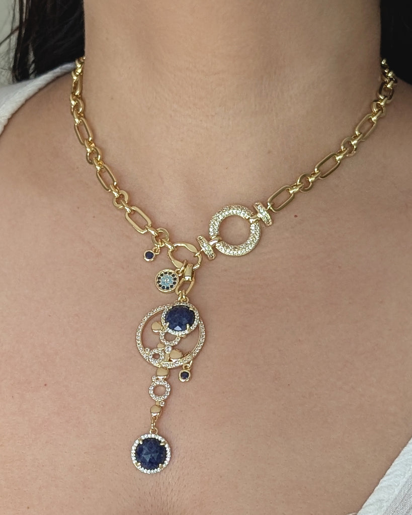 Irene Lapis Lazuli Gemstone Necklace