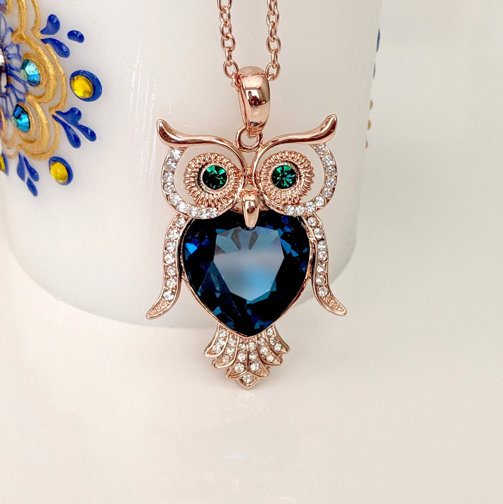 Owl Necklace Gift